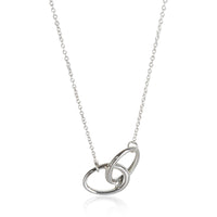 Tiffany & Co. Sterling Silver Double Loop Pendant fv