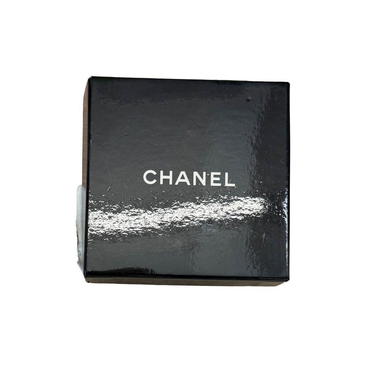 Chanel Gold Plated 2002 Flap Bag Earrings box