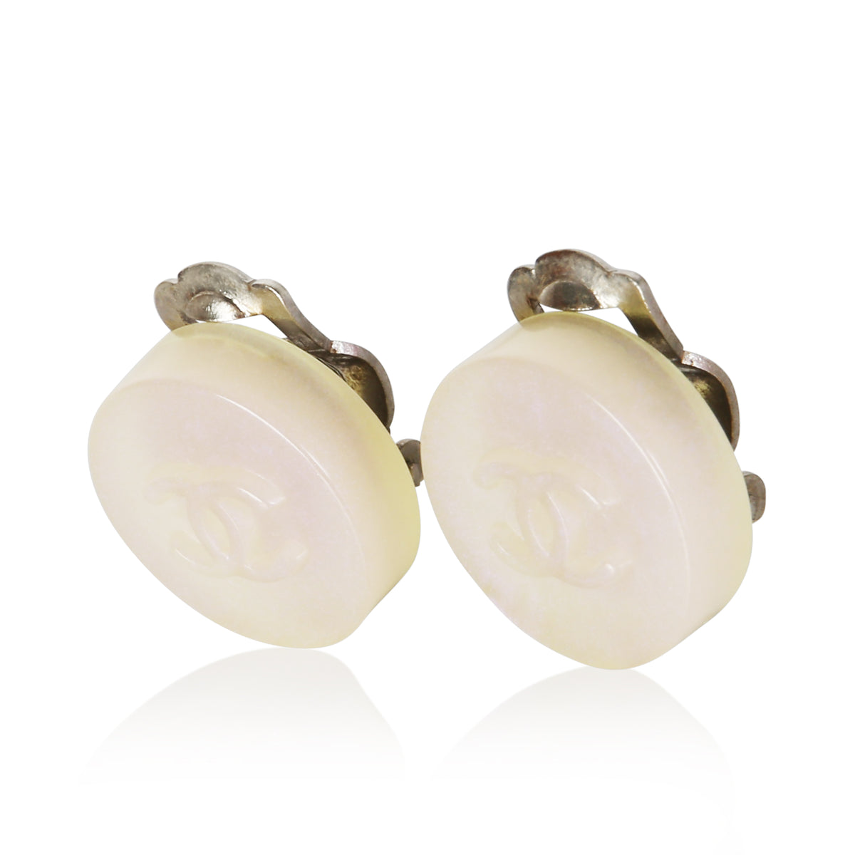 Chanel 2000 Resin CC Earrings 2
