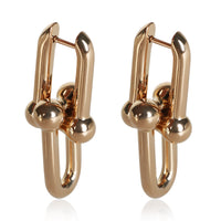 Tiffany & Co. Rose Gold Medium Model HardWear Link Earrings 2
