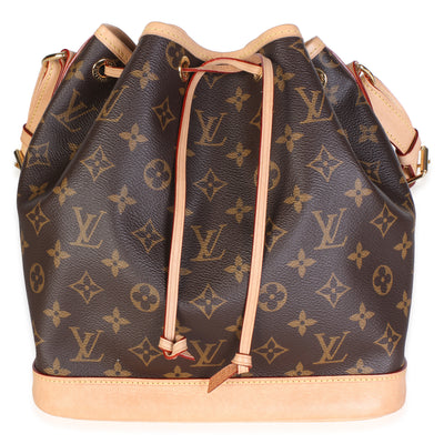 Louis Vuitton Monogram Canvas Petit Noe Handbag fv