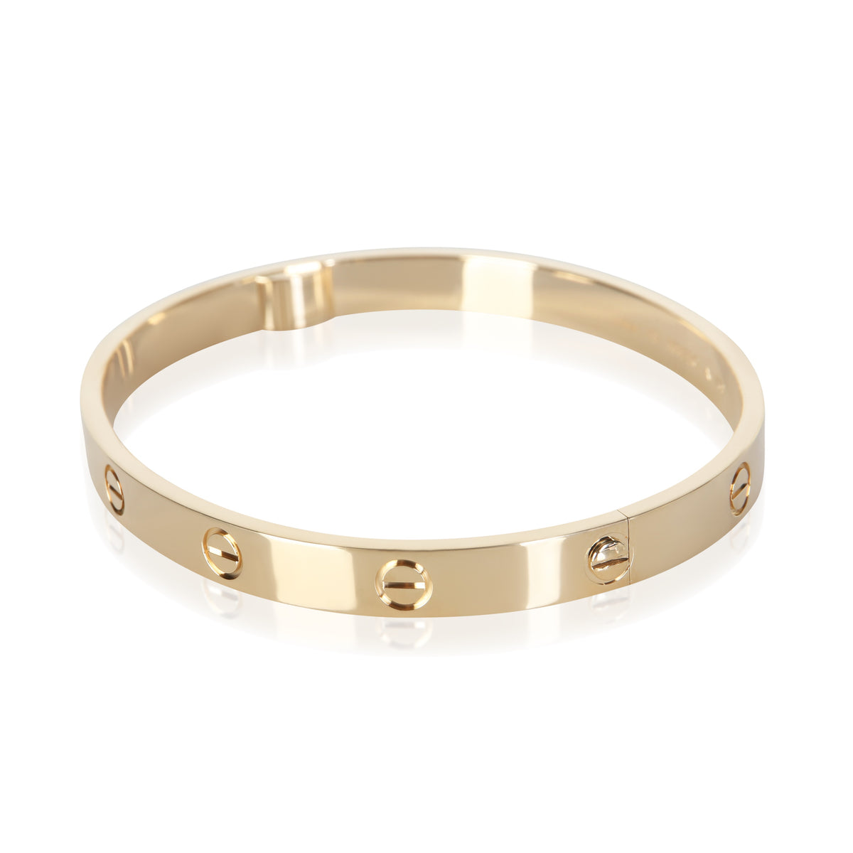 Cartier Yellow Gold Single Screw Love Bracelet 2