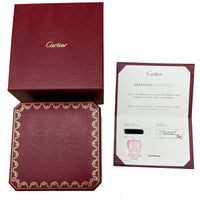 Cartier Yellow Gold Single Screw Love Bracelet box