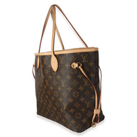 Louis Vuitton Pivoine Monogram Canvas Neverfull MM Handbag 2