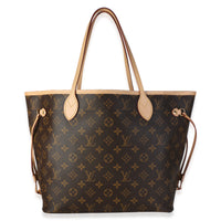 Louis Vuitton Pivoine Monogram Canvas Neverfull MM Handbag 4