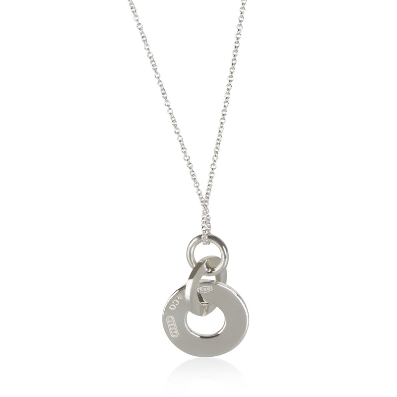 Tiffany & Co. Sterling Silver 1837 Triple Circle Drop Pendant fv