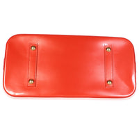 Louis Vuitton Orange Sunset Monogram Vernis Alma GM Handbag 7
