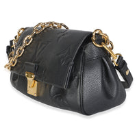 Louis Vuitton Black Giant Monogram Empreinte Favorite NM Handbag 2