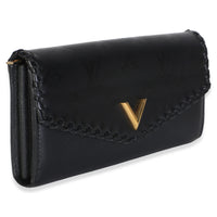 Louis Vuitton Black Monogram Cuir Plume Very Wallet Wallet 3