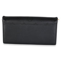 Louis Vuitton Black Monogram Cuir Plume Very Wallet Wallet 4