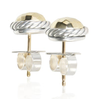 David Yurman 1/5 18K Yellow Gold & Sterling Silver Chatelaine Earrings 3