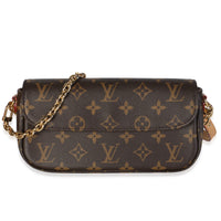 Louis Vuitton Monogram Canvas Ivy Wallet On Chain Handbag id