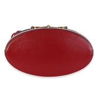 Gucci Red Calfskin Horsebit 1955 Drawstring Bucket Bag Handbag 4