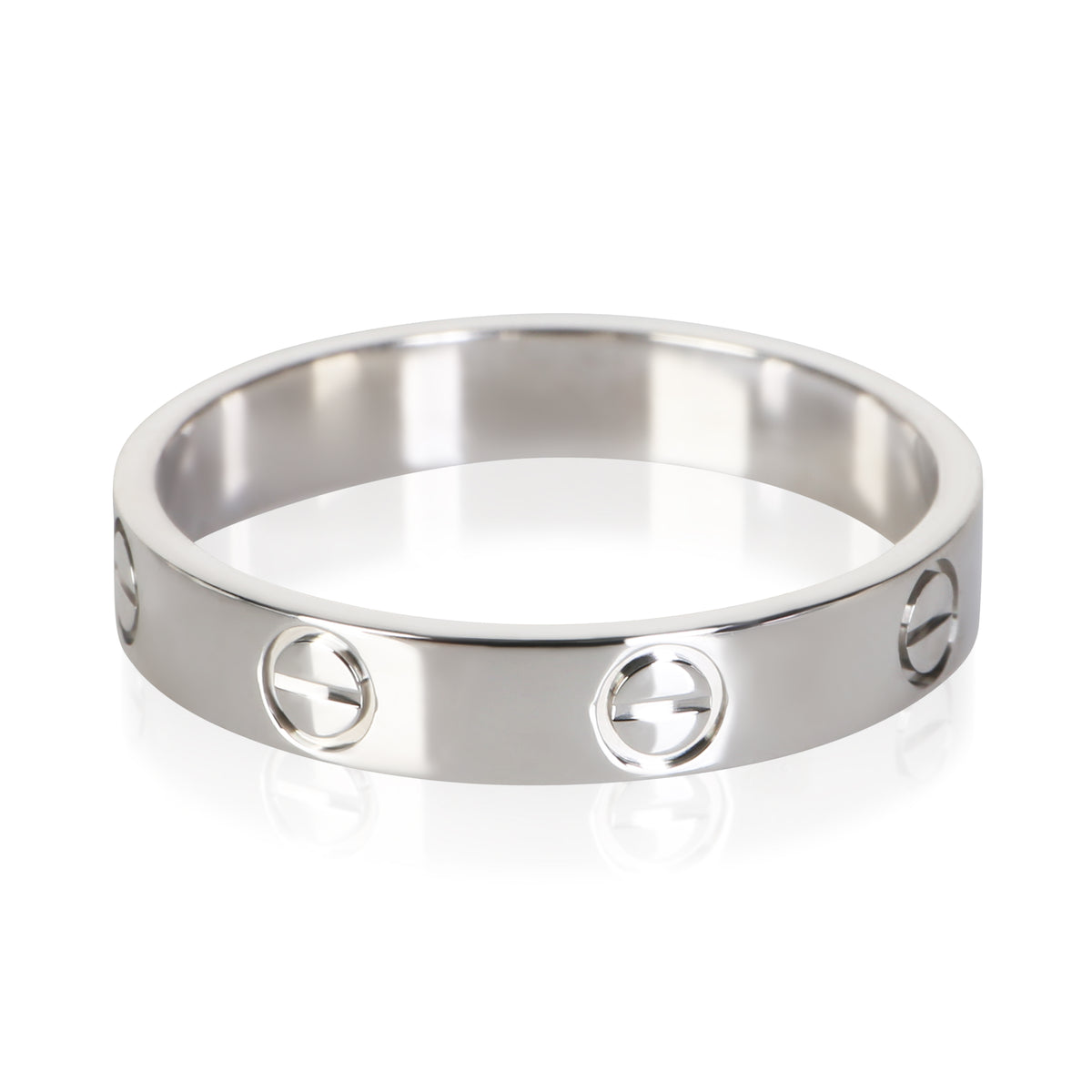 Cartier Platinum Small Model Love Ring 3