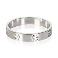 Cartier Platinum Small Model Love Ring 3