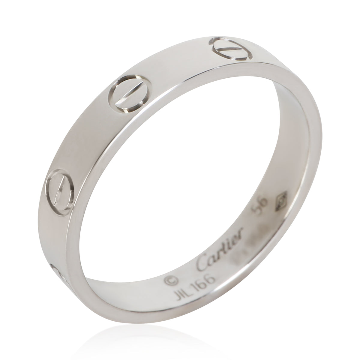 Cartier Platinum Small Model Love Ring 4