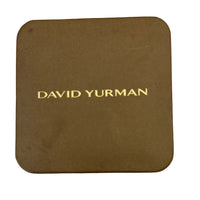 David Yurman Yellow Gold Diamond X Cablespira Bracelet box