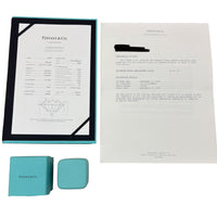 Tiffany & Co. 0.31 ct Round Brilliant Diamond Harmony Engagement Ring box