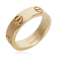 Cartier Yellow Gold Love Ring 4