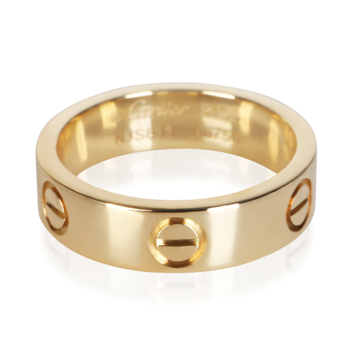 Cartier Yellow Gold Love Ring fv