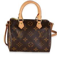 Louis Vuitton Monogram Canvas Nano Speedy Handbag id