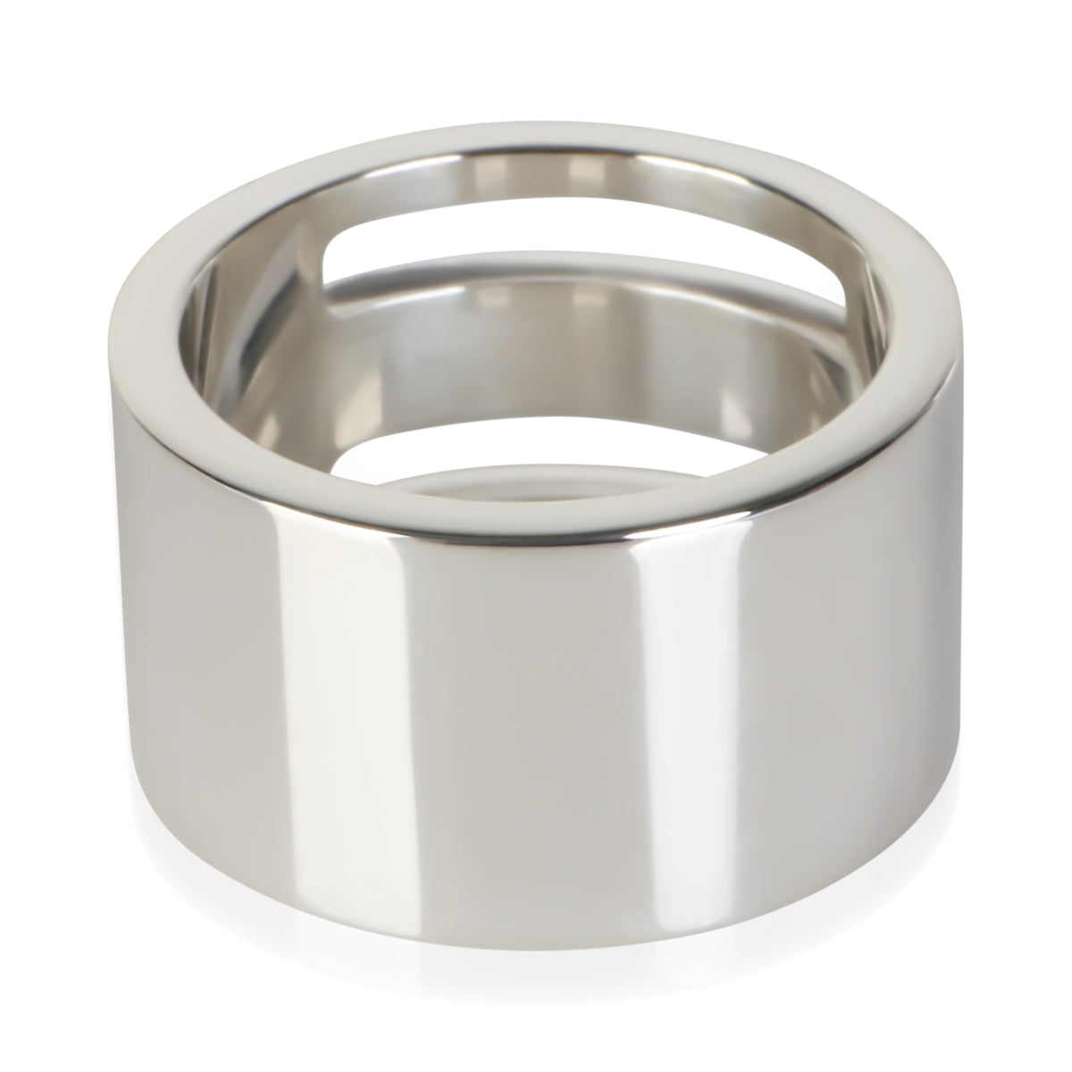 Gucci Sterling Silver Wide Ring 3