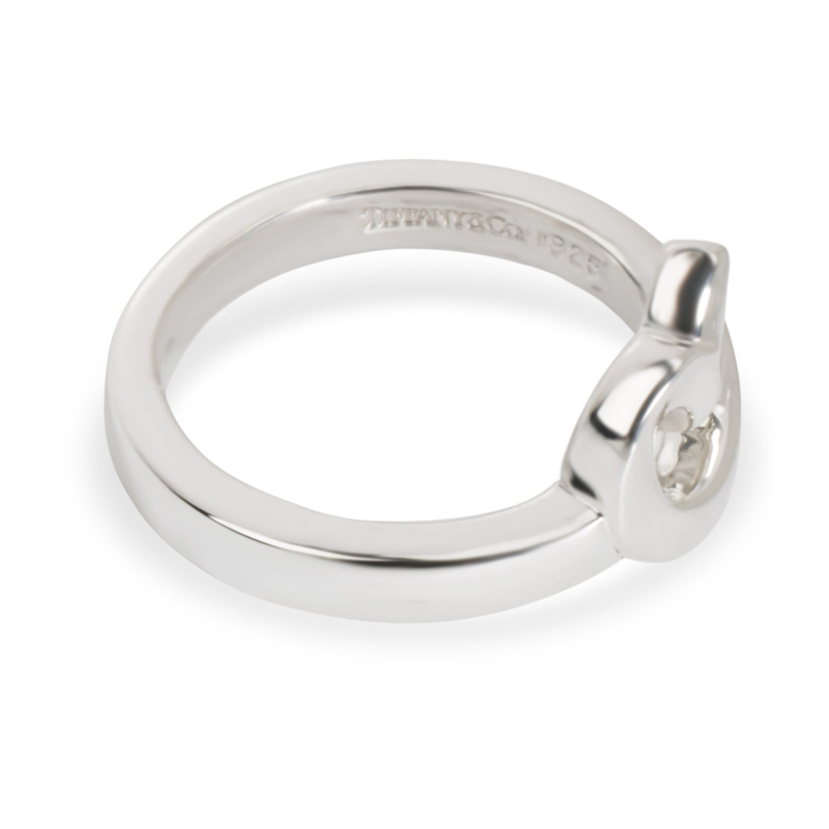 Tiffany & Co. Sterling Silver Paloma Picasso Loving Heart Ring 2