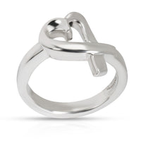 Tiffany & Co. Sterling Silver Paloma Picasso Loving Heart Ring 3