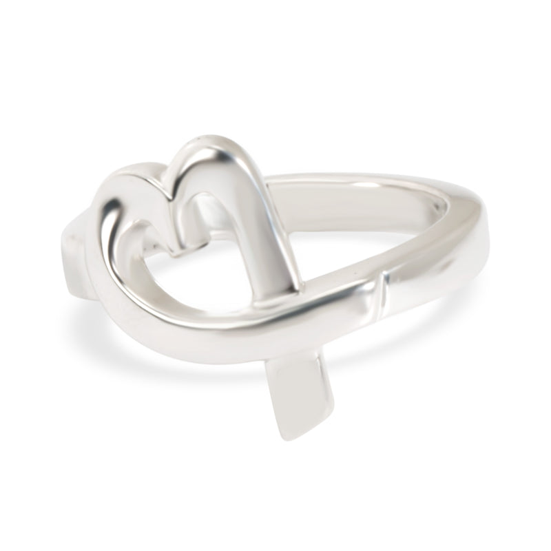Tiffany & Co. Sterling Silver Paloma Picasso Loving Heart Ring