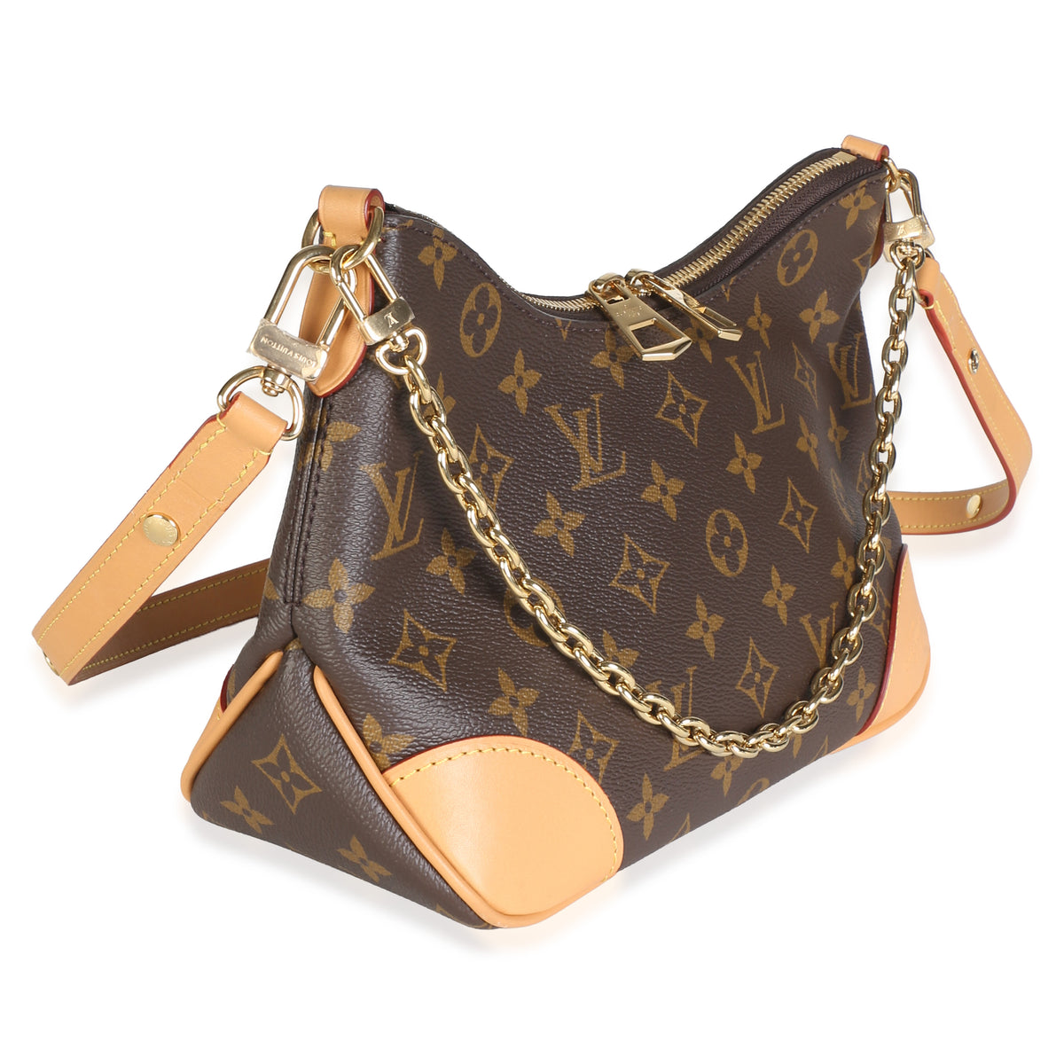 Louis Vuitton Natural Monogram Canvas Boulogne PM NM Handbag 3
