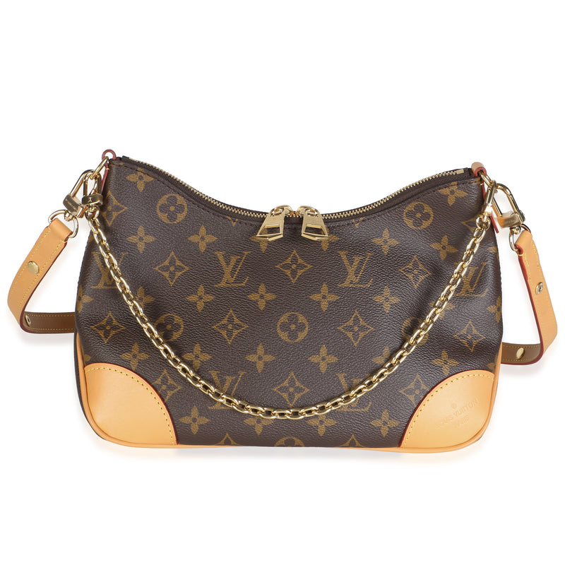 Louis Vuitton Natural Monogram Canvas Boulogne PM NM Handbag id