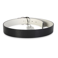 Chanel B22 White Black Patent Reversible CC Belt 80 4