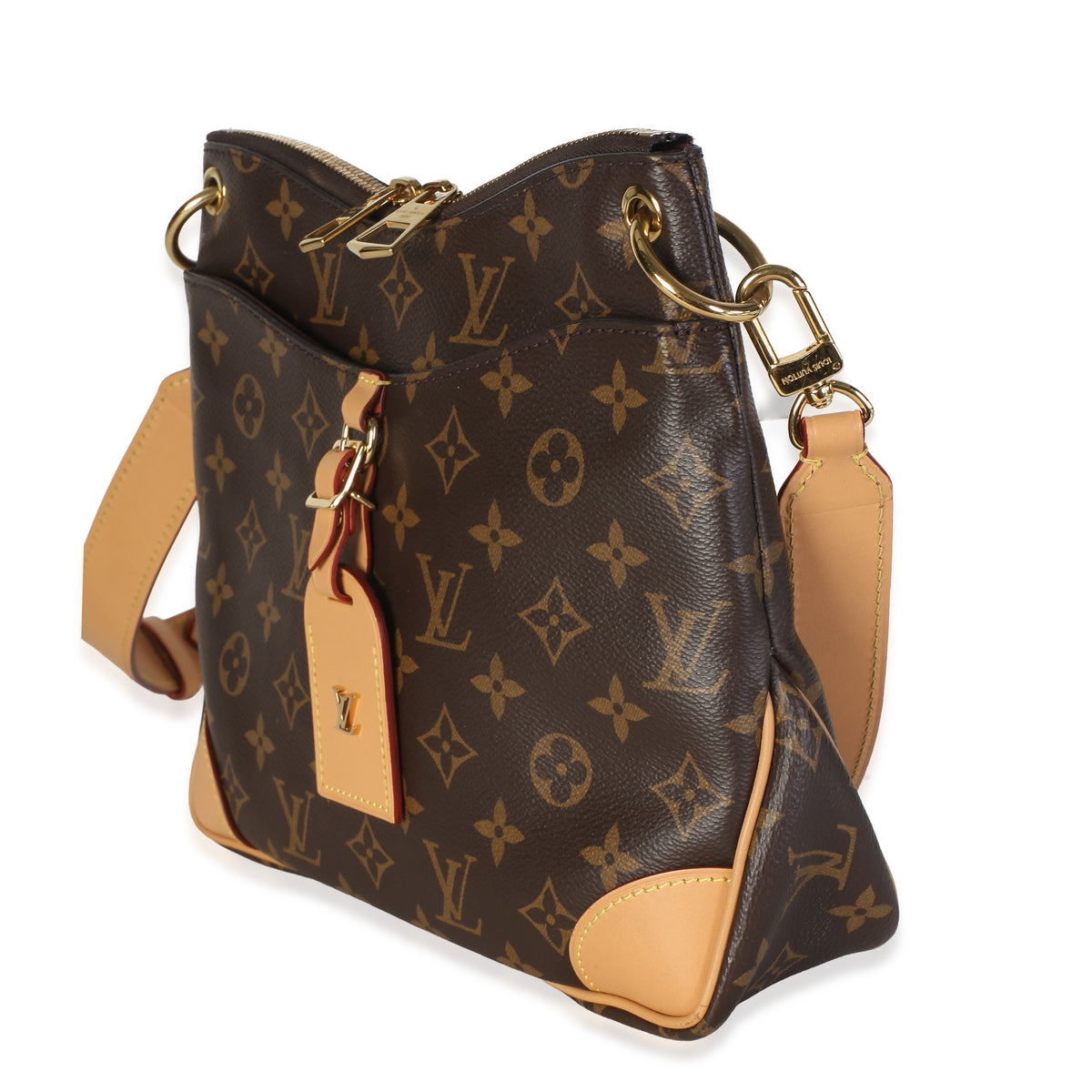 Louis Vuitton Natural Monogram Canvas Odeon PM NM Handbag 2