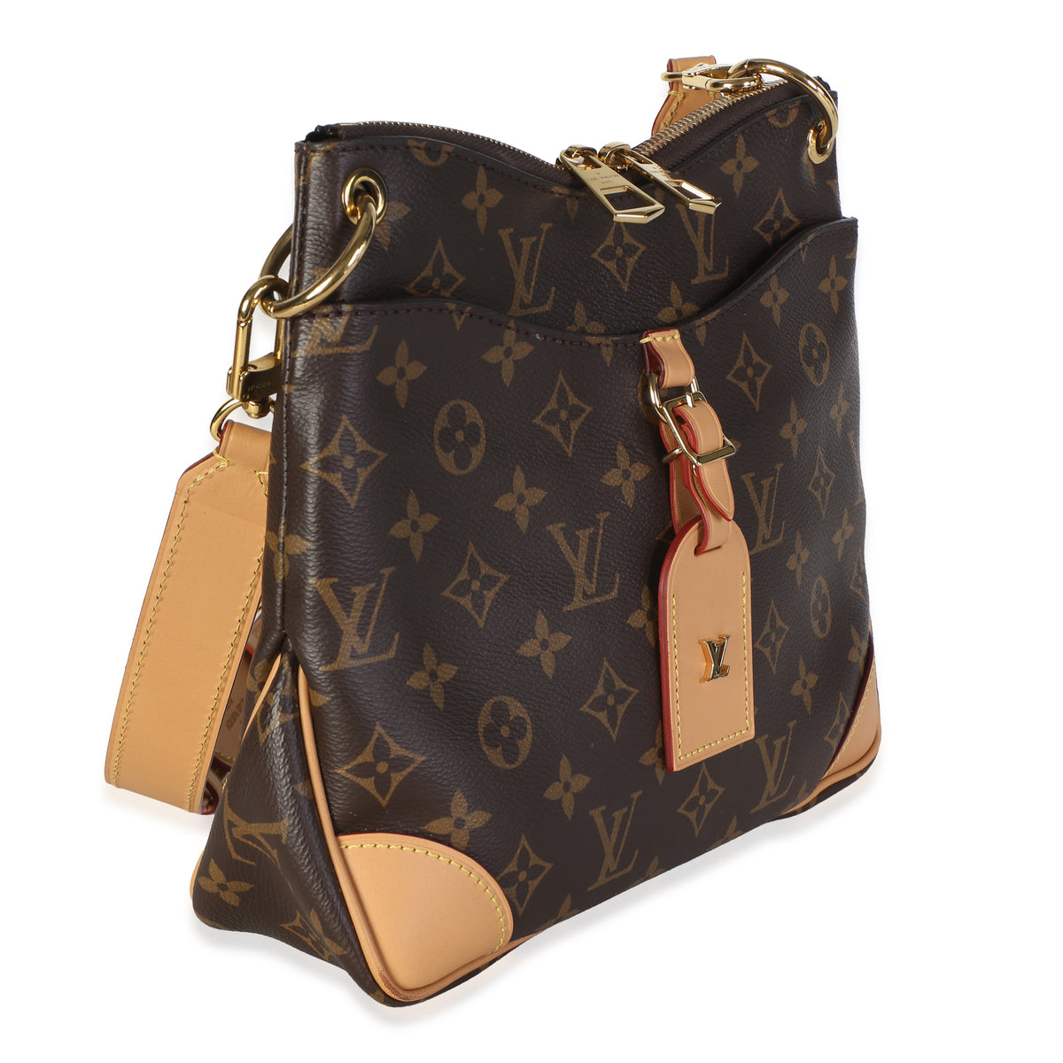 Louis Vuitton Natural Monogram Canvas Odeon PM NM Handbag 3