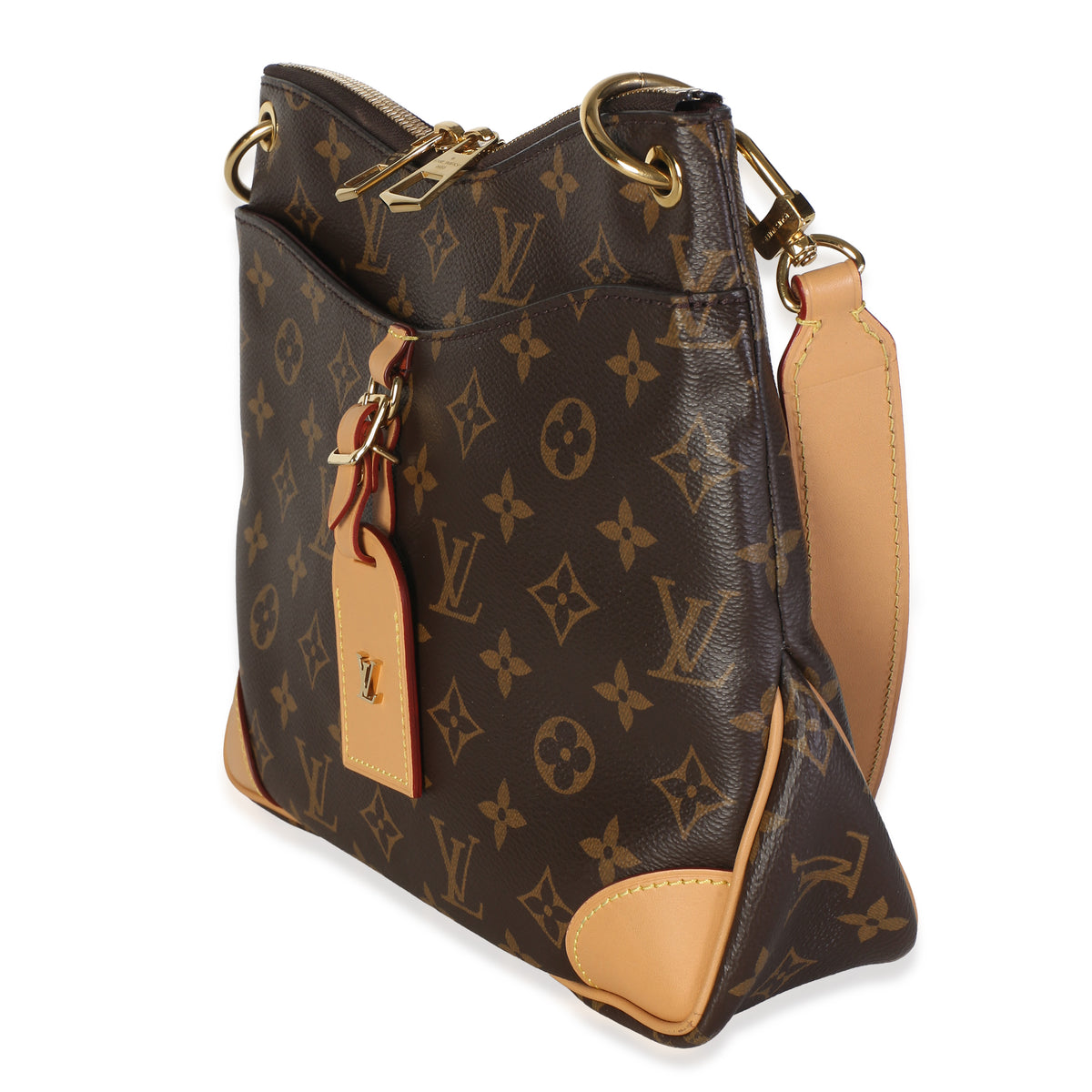 Louis Vuitton Natural Monogram Canvas Odeon PM NM Handbag 4