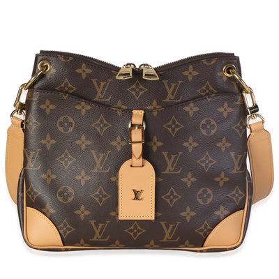 Louis Vuitton Natural Monogram Canvas Odeon PM NM Handbag id