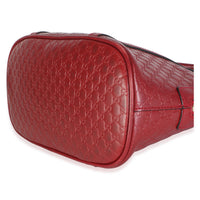 Gucci Red Microguccissima Leather Mini Dome Crossbody Bag Handbag 6