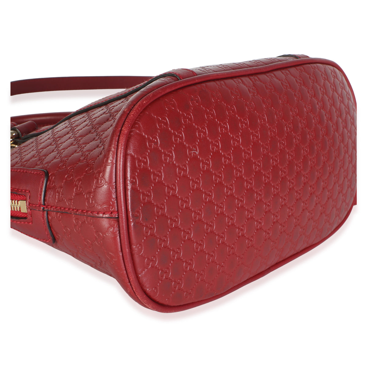 Gucci Red Microguccissima Leather Mini Dome Crossbody Bag Handbag 7