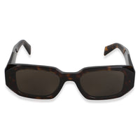 Prada Brown Tortoise Acetate Symbole Sunglasses SPR 17W 2