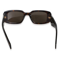 Prada Brown Tortoise Acetate Symbole Sunglasses SPR 17W 4