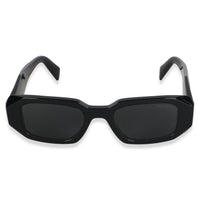 Prada Black Acetate Symbole Sunglasses SPR 17W 2