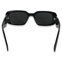 Prada Black Acetate Symbole Sunglasses SPR 17W 4