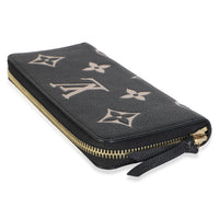 Louis Vuitton Black Beige Giant Monogram Empreinte Zippy Wallet Wallet 7