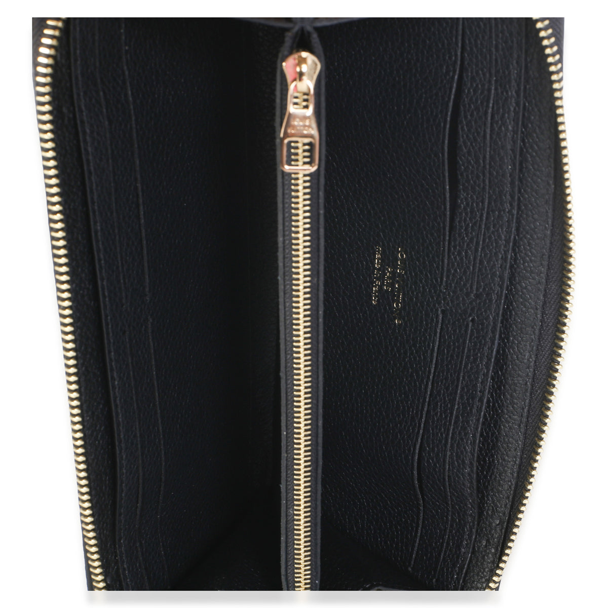 Louis Vuitton Black Beige Giant Monogram Empreinte Zippy Wallet Wallet 9
