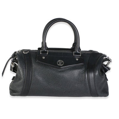 Louis Vuitton Black Pixel Lambskin LV Biker MM Handbag id