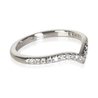 Tiffany & Co. Platinum Diamond Soleste V Band 2
