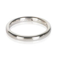 Tiffany & Co. Platinum Diamond Elsa Peretti Stacking Band 3