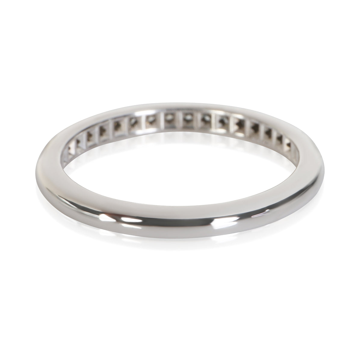 Tiffany & Co. Platinum Diamond Soleste Half Eternity Band 3