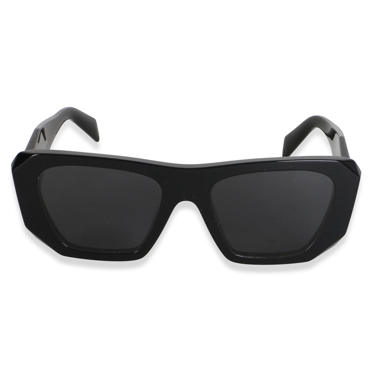 Prada Black Acetate Symbole Sunglasses SPR B18 2