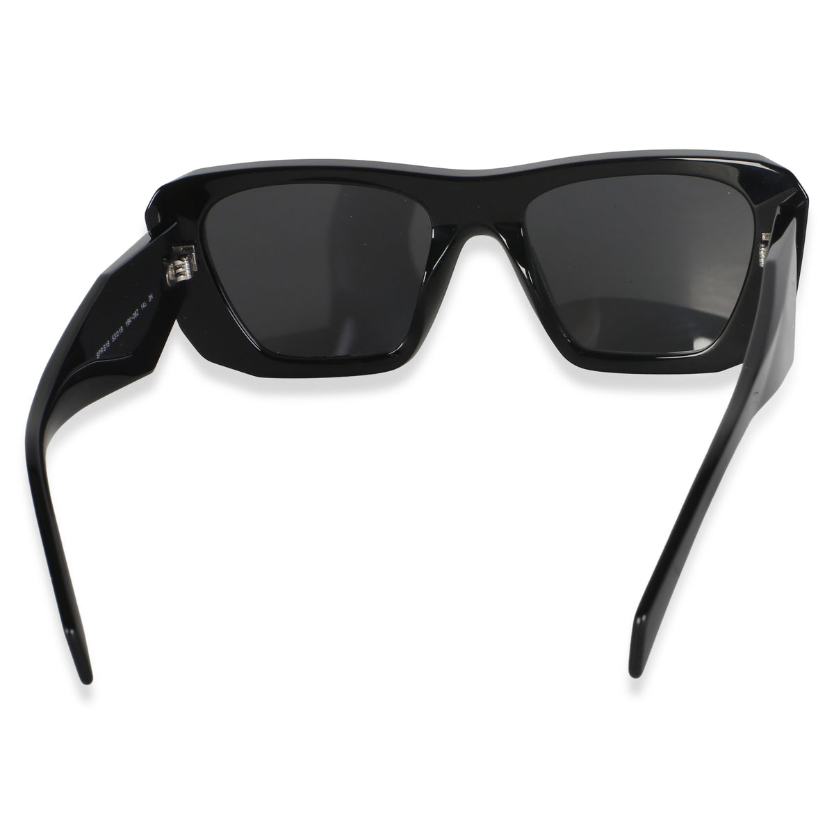 Prada Black Acetate Symbole Sunglasses SPR B18 4